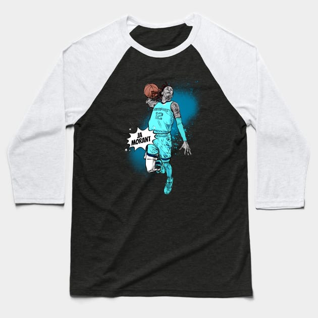 JA MORANT Baseball T-Shirt by Basic Lee